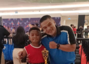 Bangga! Anak Polisi Jember, Bilal Maulana, Bawa Pulang Piala Tinju Kelima