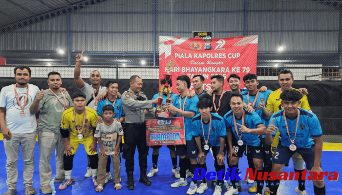 AFB Utama 2 Raih Gelar Juara Piala Kapolres Situbondo 2025, Dimas Arya Jadi Pemain Terbaik