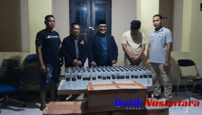 Satgas Miras Probolinggo Sikat Ratusan Botol Miras dan Amankan Dua Wanita Diduga PSK