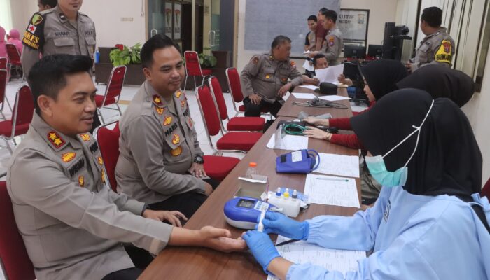 Dari Polres Probolinggo: Setetes Darah di Hari Bhayangkara ke-79