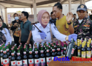 Sepuluh Ribu Botol Miras Dimusnahkan, Sekretaris Komisi I DPRD Probolinggo Apresiasi Komitmen Pemkab Jaga Ketertiban