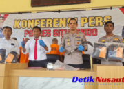 Polres Situbondo Bekuk Komplotan Curanmor, 9 Tersangka dan 7 Motor Diamankan