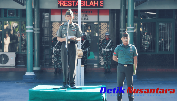 Kodim 0821 Lumajang Gelar Upacara 17-an, Pertegas Peran TNI dalam Penguatan Pertahanan Nasional