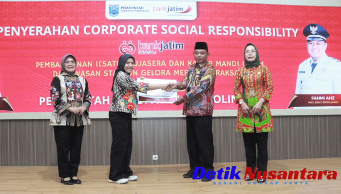 Bank Jatim Salurkan CSR, Perkuat Fasilitas Umum dan Ekonomi Lokal di Probolinggo