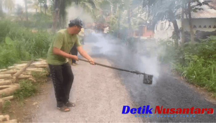 Tulupari Genjot Pembangunan Jalan, Kades Zainul Arifin Fokus Tingkatkan Aksesibilitas Warga