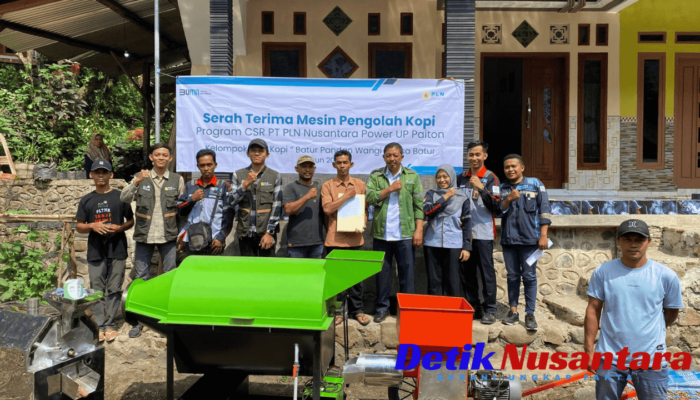 PLN Nusantara Power Modernisasi Pengolahan Kopi Desa Batur dengan Dukungan Energi Bersih PLTMH