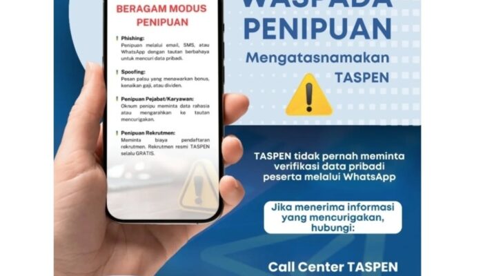 Modus Penipuan Taspen Makin Canggih, 5 Cara Ini Digunakan Pelaku