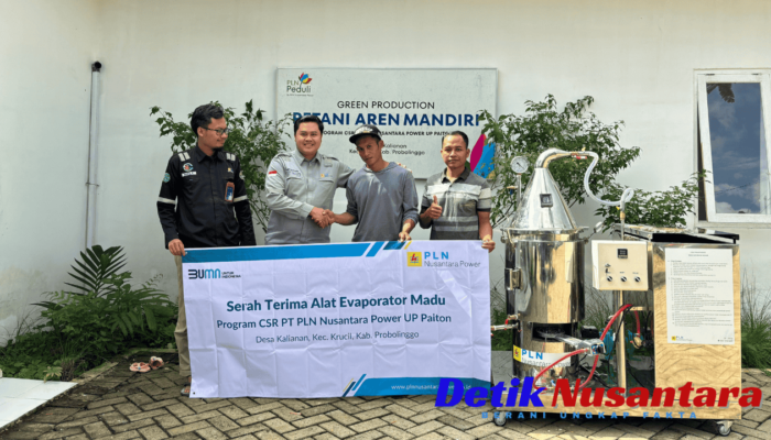 PLN Nusantara Power UP Paiton Tingkatkan Kualitas Madu Petani Desa Kalianan dengan Bantuan Evaporator