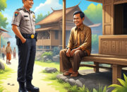 Polisi dan Perangkat Desa Tongas Sinergi Jaga Keamanan Lingkungan
