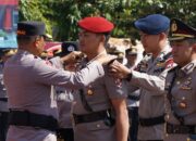 Kapolda Jatim Pimpin Upacara Sertijab,  Kapolres Probolinggo Resmi Berganti
