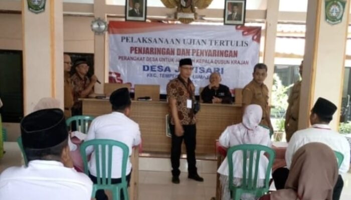 Ada Kejanggalan di Uji Seleksi Penjaringan Perangkat Desa Jatisari Lumajang, Ketua Panitia Catut Kades 