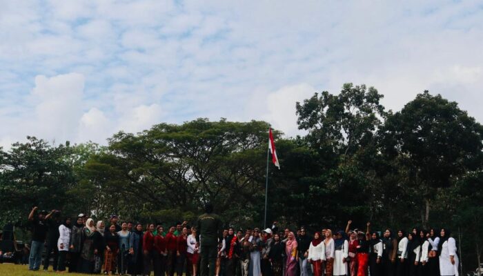 Perdana di Desa Glagah Agung, Gelaran Upacara HUT ke-80 RI Diikuti Ribuan Warga