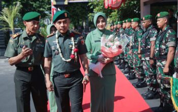 Lepas Sambut Dandim 0821 Lumajang