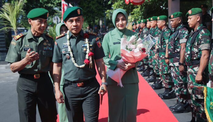 Lepas Sambut Dandim 0821 Lumajang
