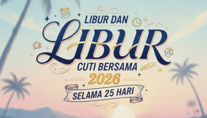 Pemerintah Tetapkan Libur dan Cuti Bersama 25 Hari di Tahun 2026, Ini Jadwal Lengkapnya