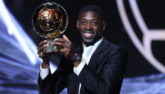 Ballon d’Or 2025, Ousmane Dembele Dinobatkan sebagai Pemain Terbaik Dunia Musim Ini