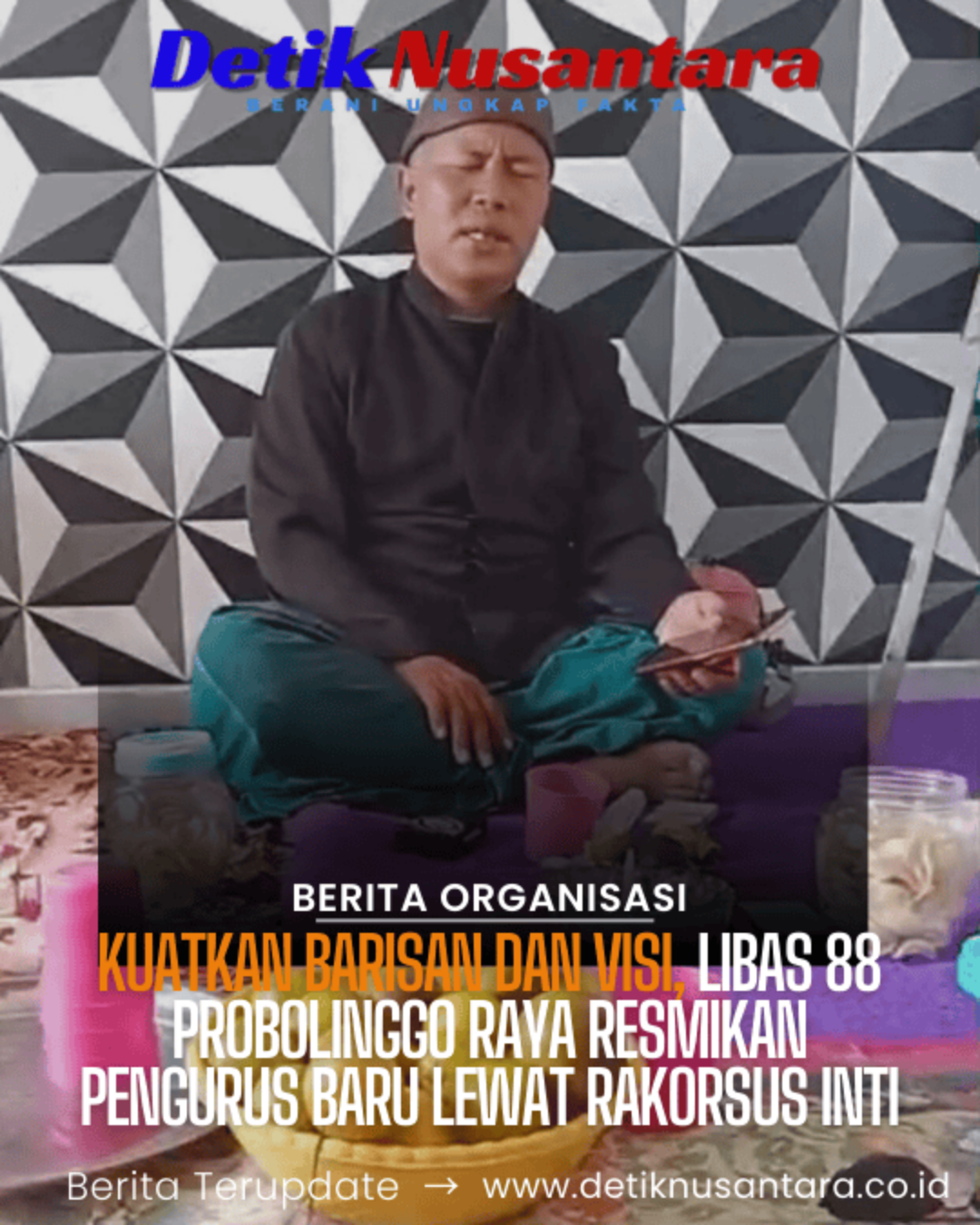 Kuatkan Barisan dan Visi, LIBAS 88 Probolinggo Raya Resmikan Pengurus Baru Lewat Rakorsus Inti