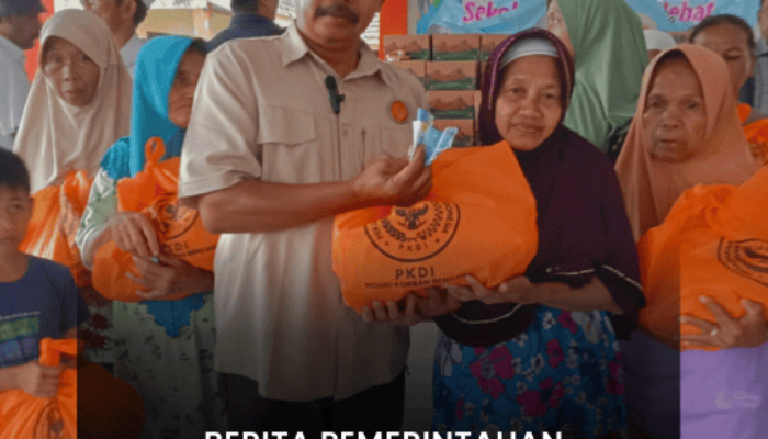 Bupati Lumajang Apresiasi PKDI Probolinggo yang Sigap Bantu 1.000 Paket Sembako Korban Erupsi Semeru