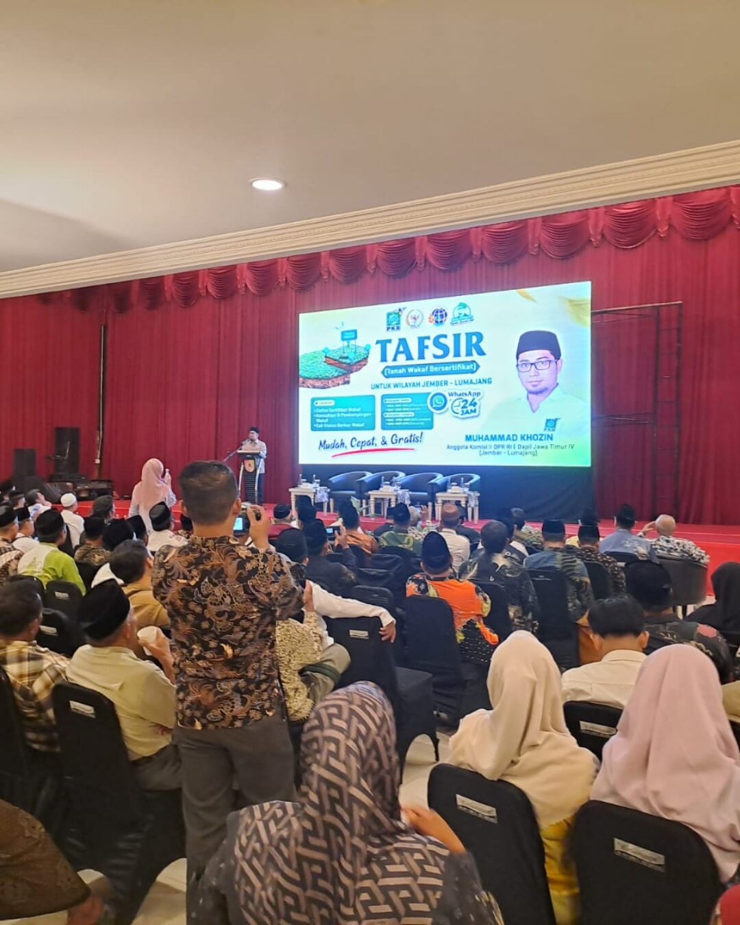 Gus Khozin Gandeng BPN Jember Buka Contact Center ‘Tafsir’, Solusi Cepat Urus Sertifikat Wakaf