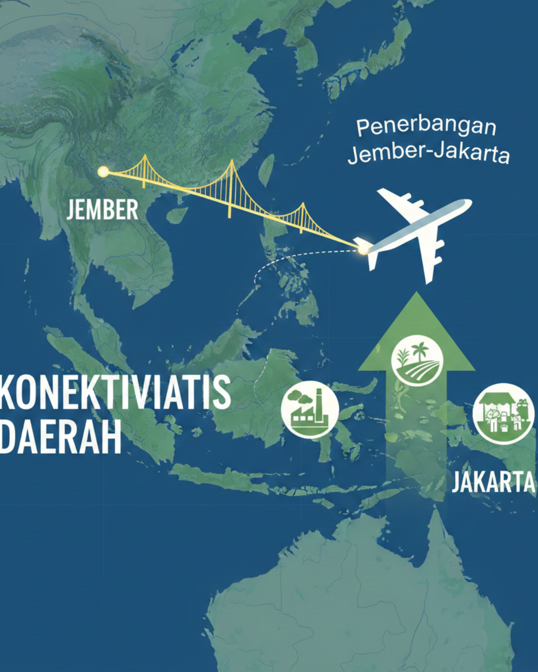 Penerbangan Jember–Jakarta: Konektivitas Daerah atau Beban APBD Terselubung?