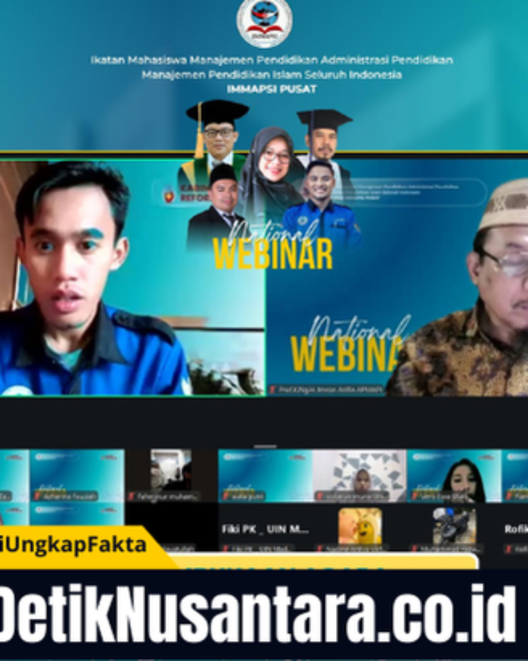 Strategi Kepemimpinan 5.0: IMMAPSI Gelar Webinar Nasional Transformasi Pendidikan Digital