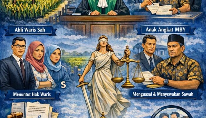 Ahli Waris di Krejengan Probolinggo Gugat Anak Angkat Terkait Penguasaan Sepihak Tanah Sawah