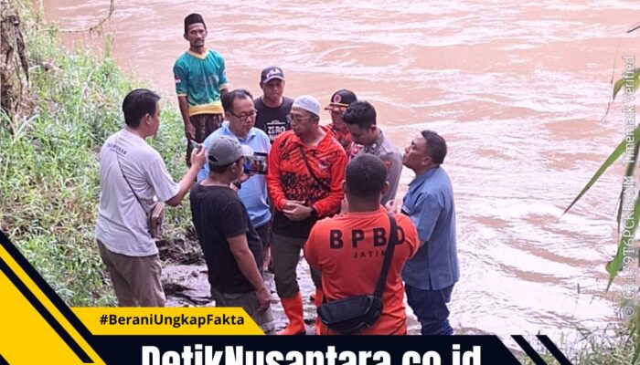 Tragis! Dua Bocah Hanyut di Sungai Pancar Glagas Paiton, Satu Korban Ditemukan Meninggal