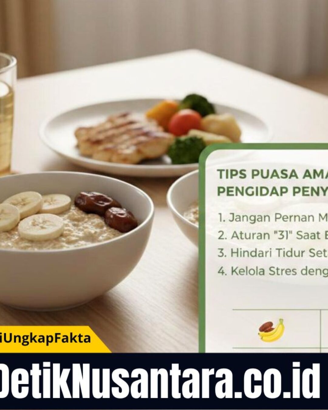 Tetap Nyaman Beribadah: Tips Puasa Aman bagi Pengidap Penyakit Lambung