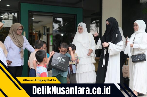 Inspiratif! Ila Milandari Gandeng Influencer Hits Santuni 1000 Anak Yatim di Situbondo