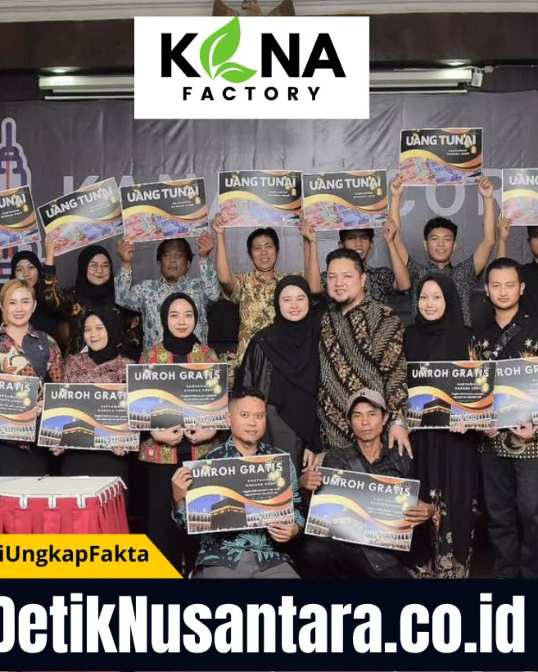 Apresiasi Loyalitas, Kana Factory Situbondo Berangkatkan Puluhan Karyawan Ibadah Umroh