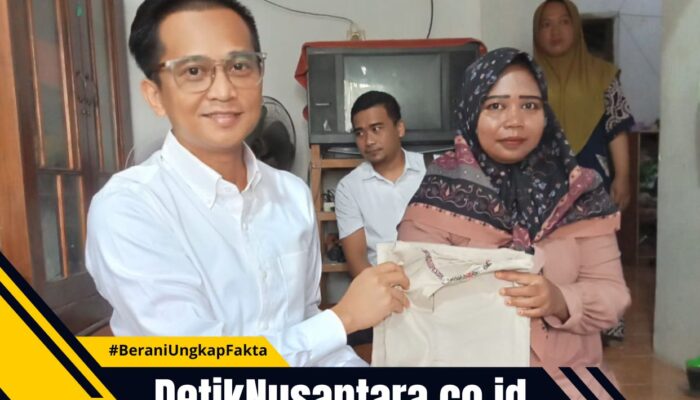 Ketua DPRD Probolinggo Oka Mahendra Salurkan Seragam untuk Majelis Muslimat An-Nur