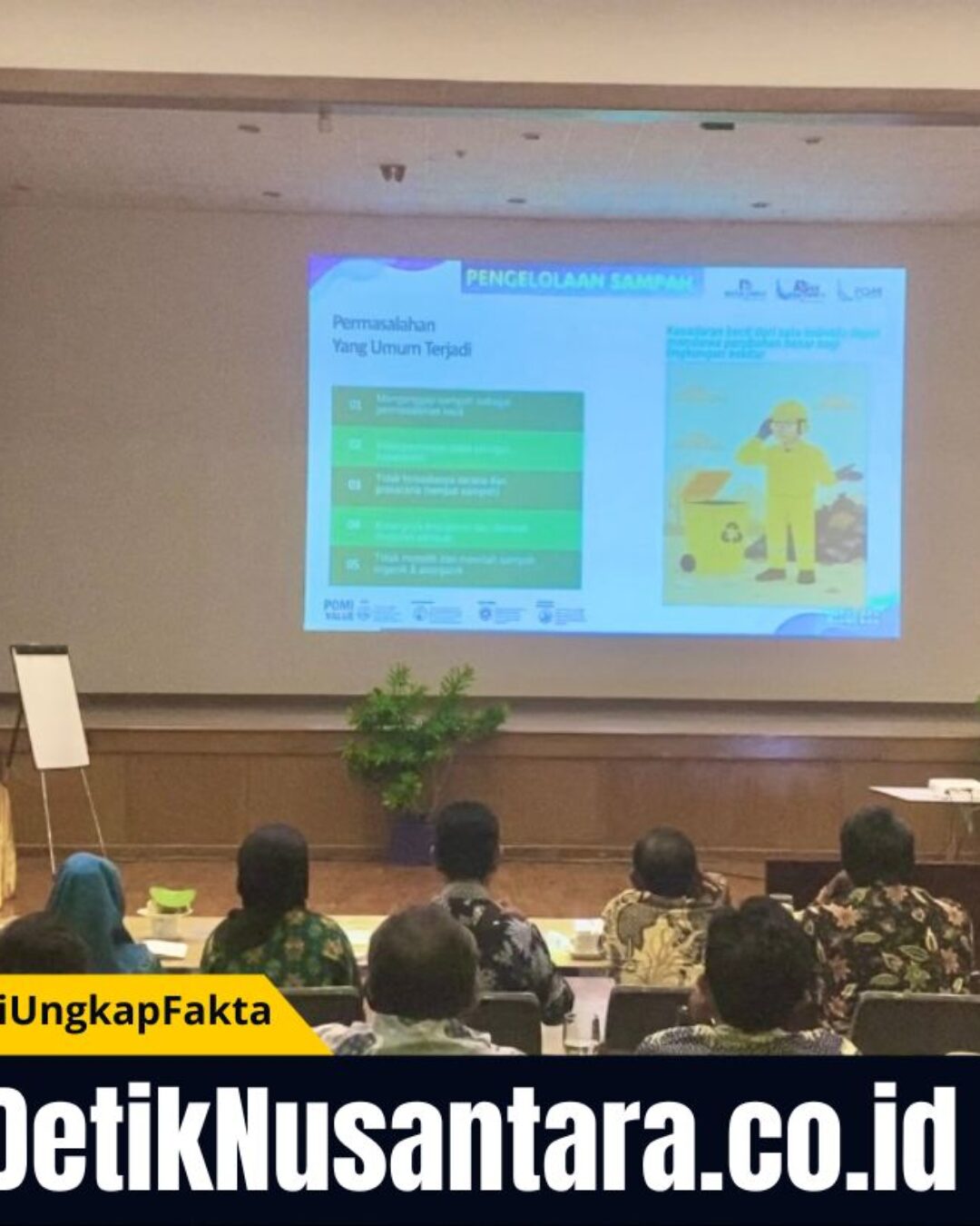 Tingkatkan Nilai Ekonomi Sampah, PT POMI dan Pemerintah Gending Gelar Pelatihan Bank Sampah