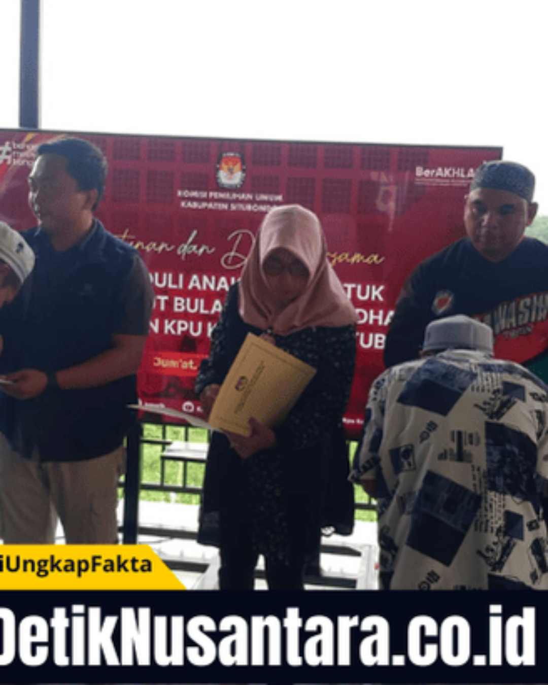 Sambut Ramadan, KPU Situbondo Gelar Doa Bersama dan Santuni Anak Yatim