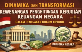 Dinamika dan Transformasi Kewenangan Penghitungan Kerugian Keuangan Negara dalam Penegakan Hukum Tipikor