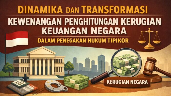 Dinamika dan Transformasi Kewenangan Penghitungan Kerugian Keuangan Negara dalam Penegakan Hukum Tipikor