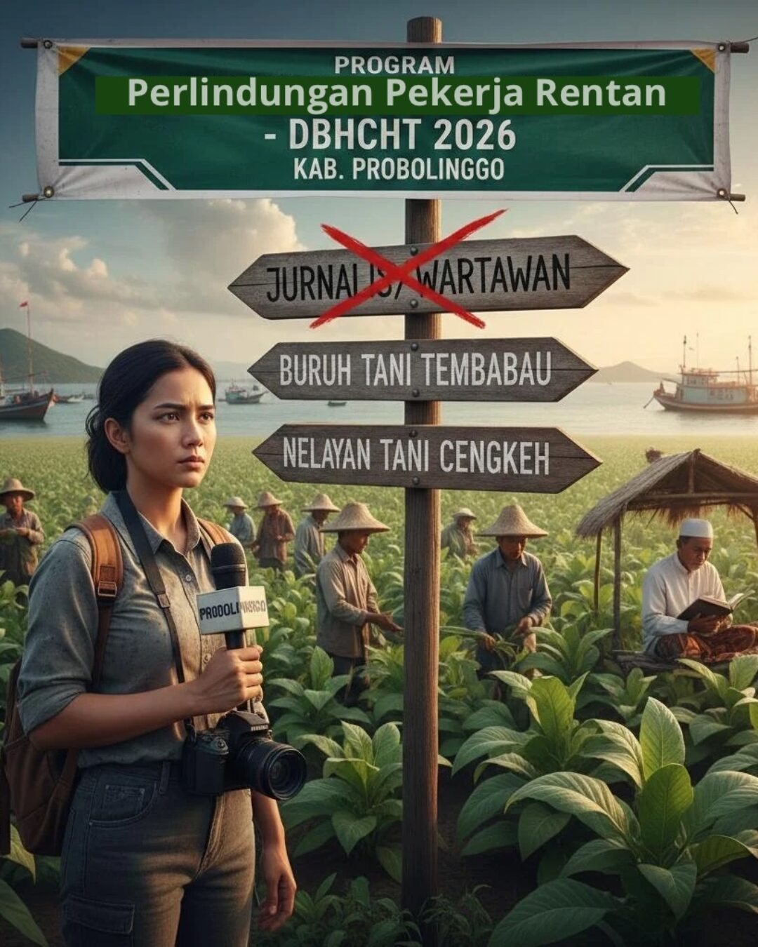 Miris! Jurnalis Probolinggo Tak Masuk Daftar Pekerja Rentan Penerima BPJS Ketenagakerjaan 2026