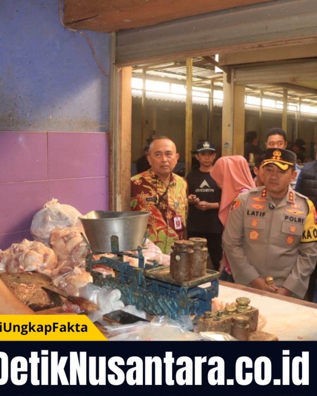 Kapolres Probolinggo Pantau Harga Bahan Pangan di Pasar Semampir Jelang Idulfitri 1447 H