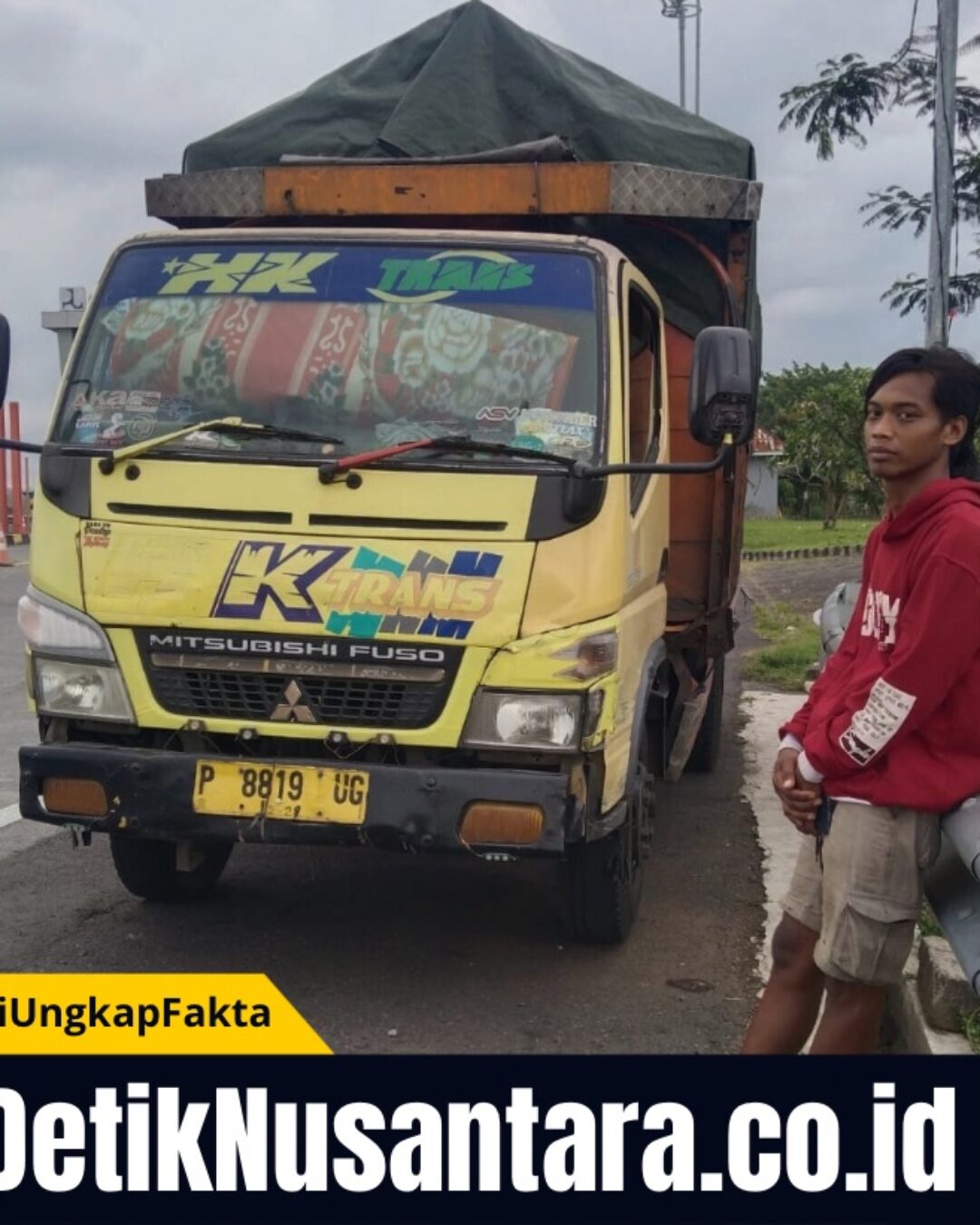 Kisah Pilu Sopir Truk di Tol Paspro: Tahan Lapar 24 Jam Usai Tabrak Pembatas Jalan dan Didenda Rp7,8 Juta
