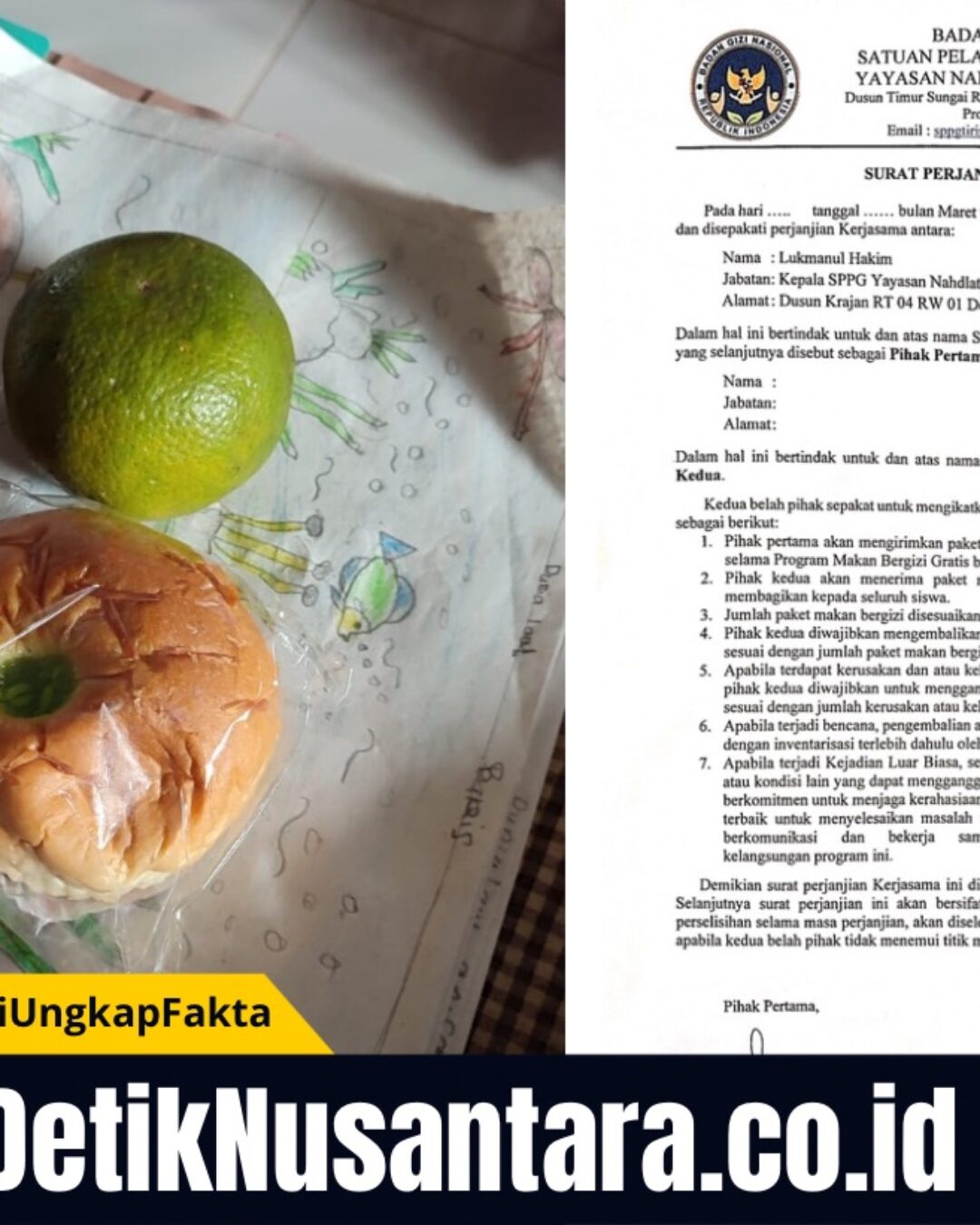 Kontroversi Program Makan Bergizi Gratis di Tiris Probolinggo: Menu Tak Sesuai dan Isi Perjanjian Jadi Sorotan