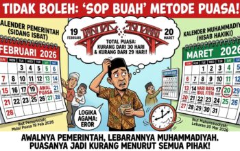 Logika Kalender Hijriah: Bahaya di Balik Sikap Tidak Konsisten Memilih Awal dan Akhir Ramadan
