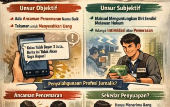 Dilema Delik Pengancaman: Bedah Unsur Pasal 483 KUHP dalam Transaksi ‘Take Down’ Berita oleh Oknum Jurnalis