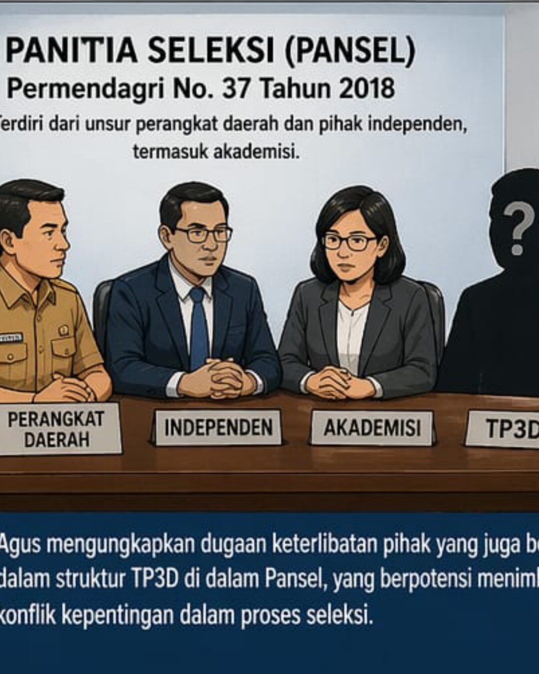 Aktivis Agus M.M. Surati DPRD Jember, Ungkap Potensi Pelanggaran Aturan di Pansel BUMD