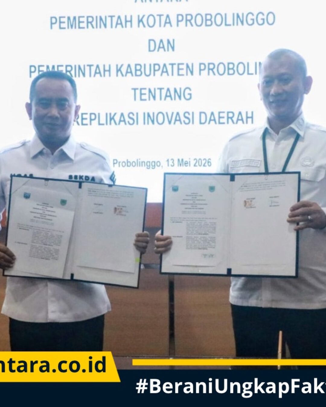 Sinergi Tanpa Batas, Kabupaten dan Kota Probolinggo Resmi Replikasi Inovasi Daerah