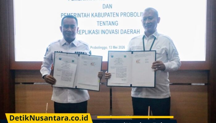 Sinergi Tanpa Batas, Kabupaten dan Kota Probolinggo Resmi Replikasi Inovasi Daerah