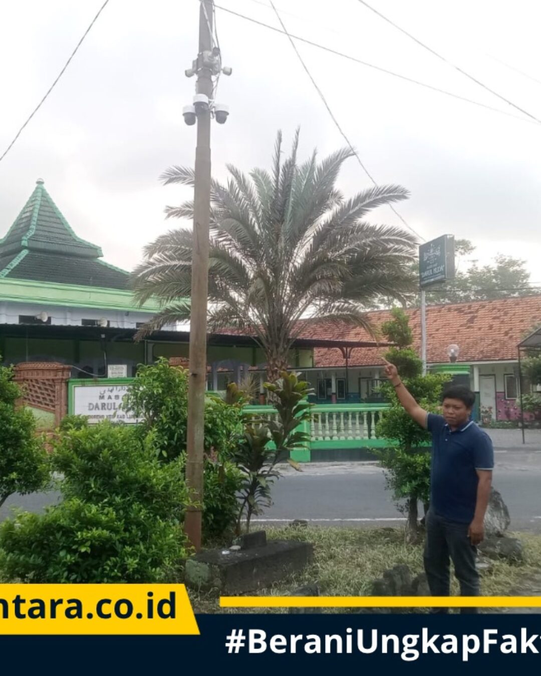 Cegah Kriminalitas, Pemdes Boreng Pasang Belasan CCTV dan PJU di Titik Rawan