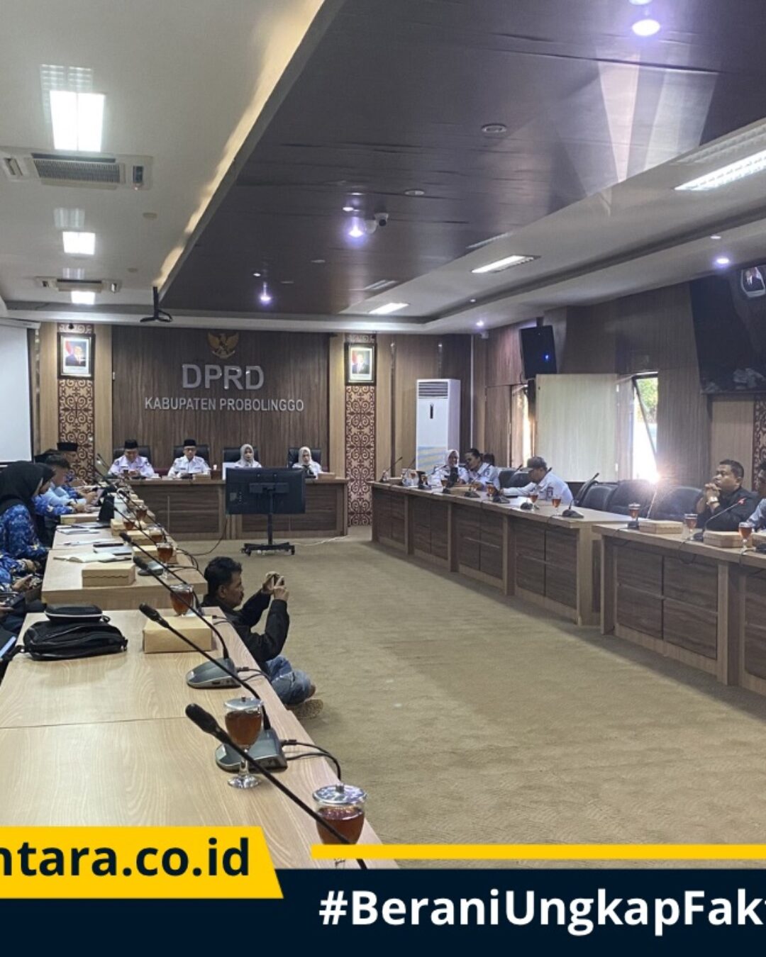 RDP DPRD Probolinggo Memanas, GMPK Desak SPPG Makan Bergizi Gratis Bermasalah Ditutup Permanen