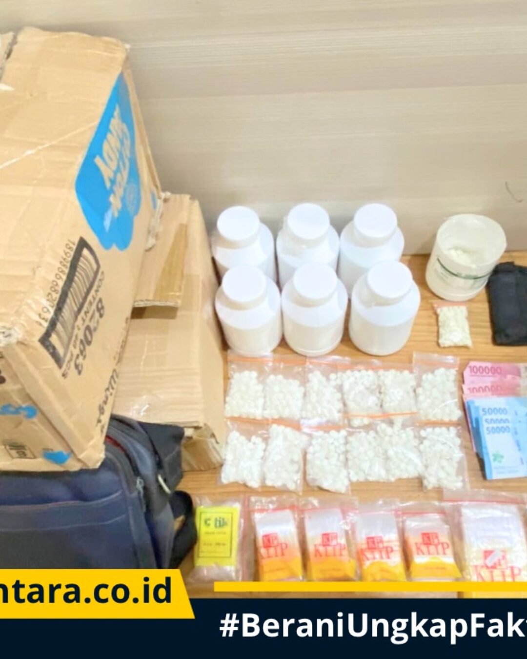 Polres Situbondo Gagalkan Peredaran 7.000 Pil Trex di Kamar Kos