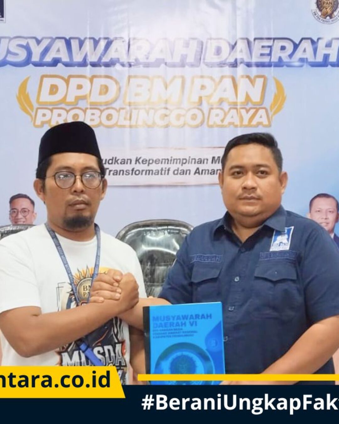 Muhammad Hotip Terpilih Aklamasi Jadi Ketua DPD BM PAN Kabupaten Probolinggo 2026-2031