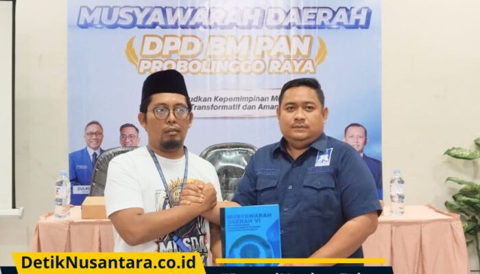 Muhammad Hotip Terpilih Aklamasi Jadi Ketua DPD BM PAN Kabupaten Probolinggo 2026-2031