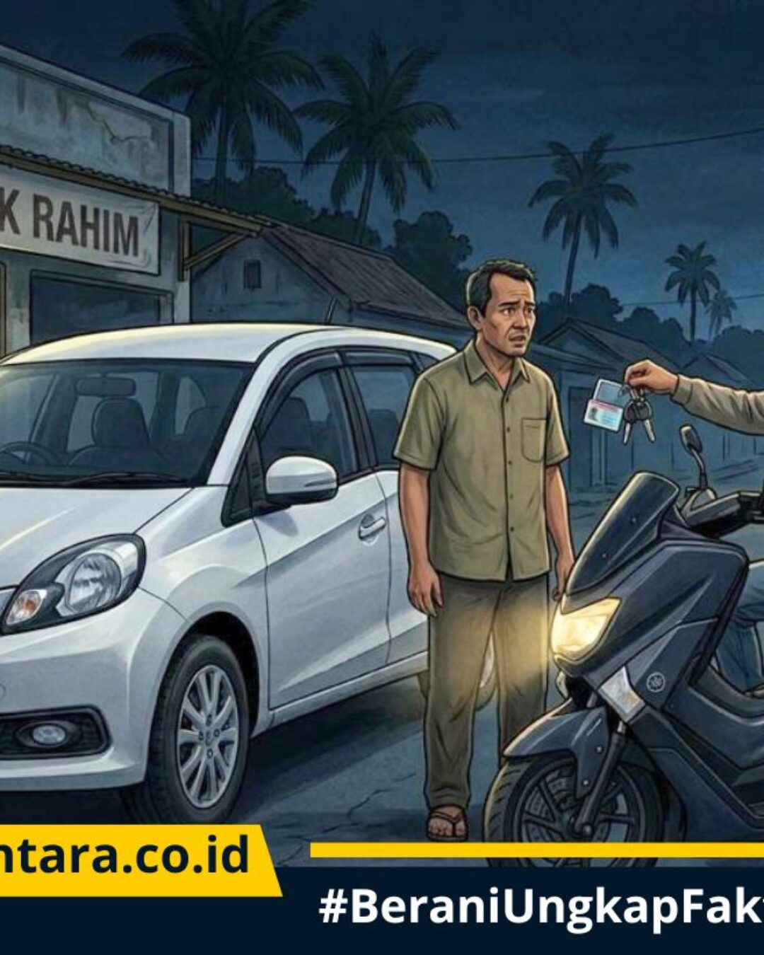 Oknum Anggota Polsek Gading Probolinggo Dilaporkan ke Polisi, Diduga Gelapkan Mobil dan HP Warga